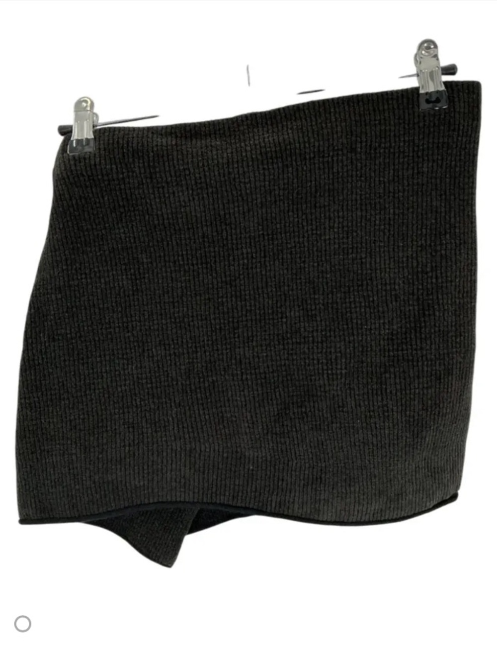 Jacquemus Bagnu Black Asymmetric Mini Skirt - Picture 6 of 8